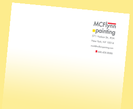 MCFlynn painting letterhead